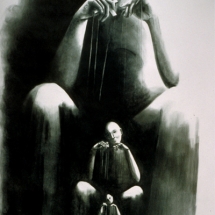Puppeteer — Lithography — 22&amp;quot; x 30&amp;quot; — $300